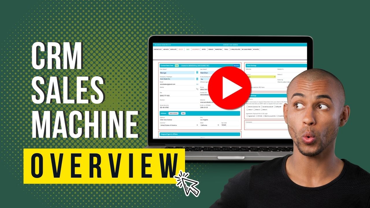 CRM Sales Machine overview